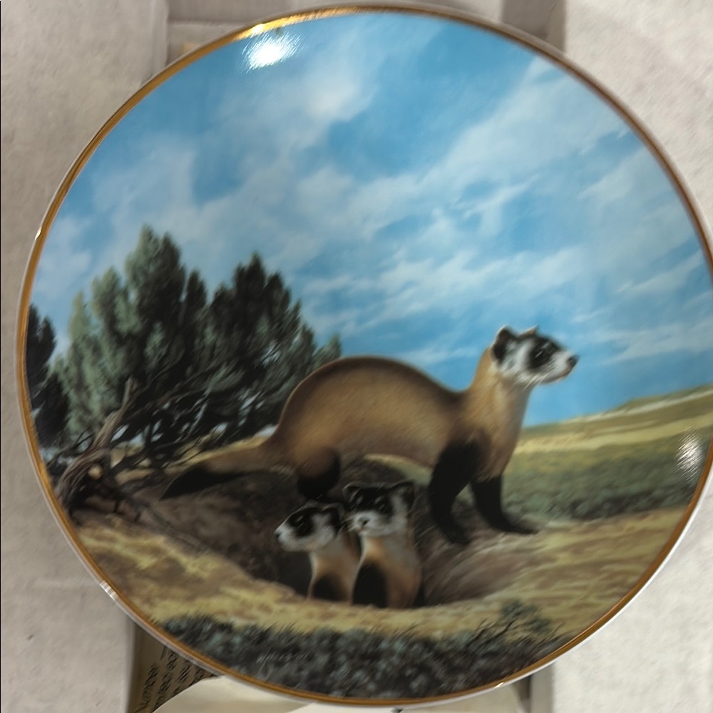 Wildlife Scenic Decorative Plate